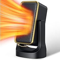 Amazon | セラミックファンヒーター 脱衣所 大風量 静音 過熱